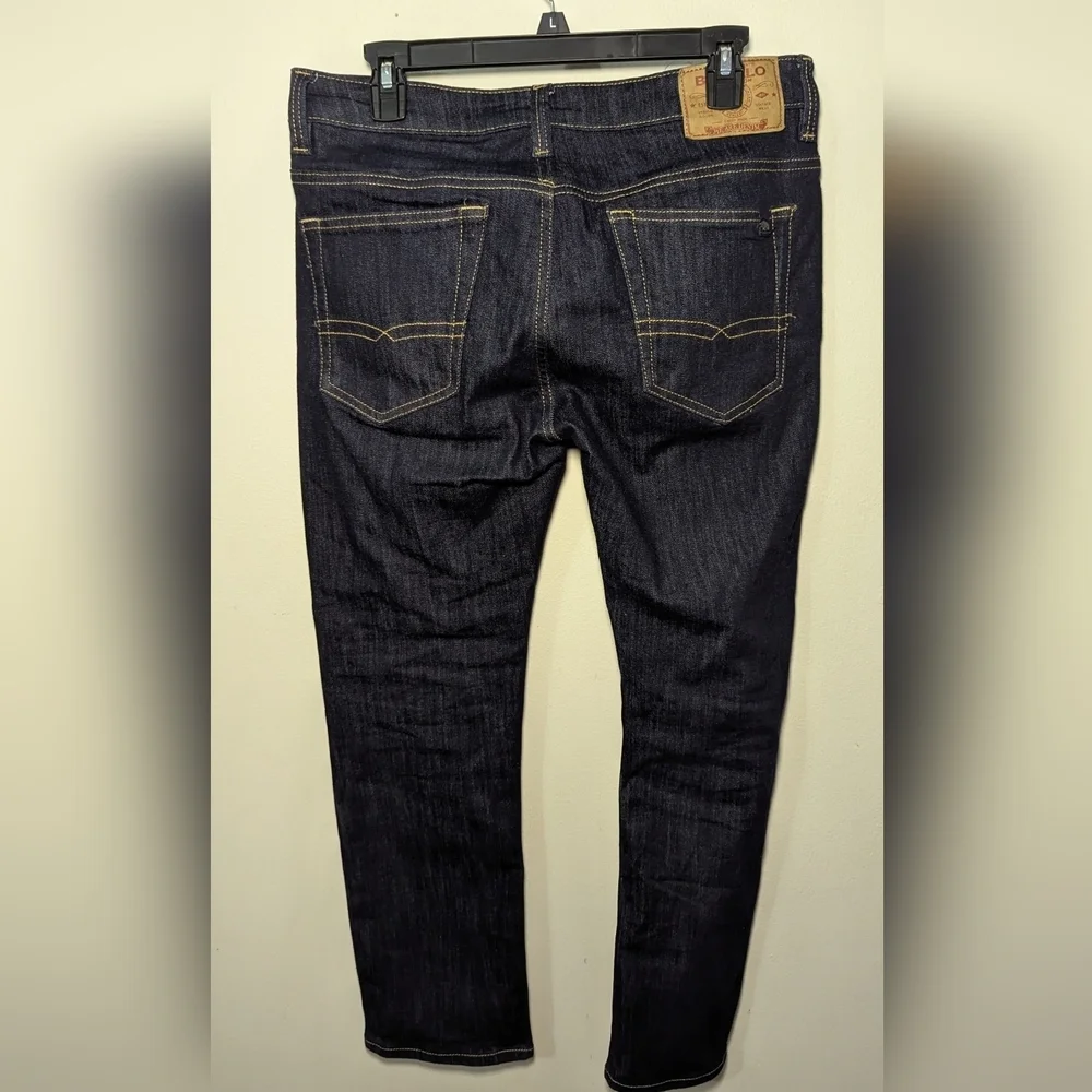 Buffalo David Bitton Straight Six Jeans Union Made Dark Wash Men's Size 32x30